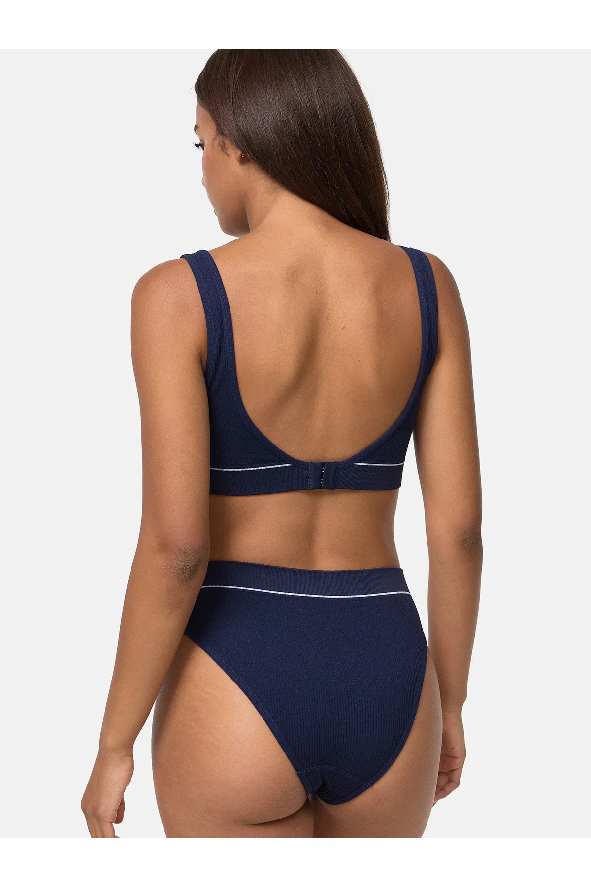 NUR DIE  Unterhosen - Blau - Unifarben