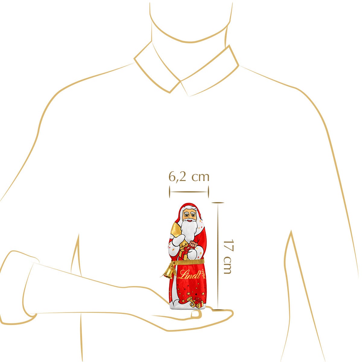 Weihnachtsmann, 125g