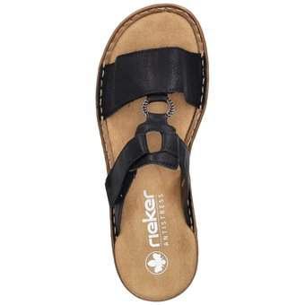 Rieker Pantolette in schwarz