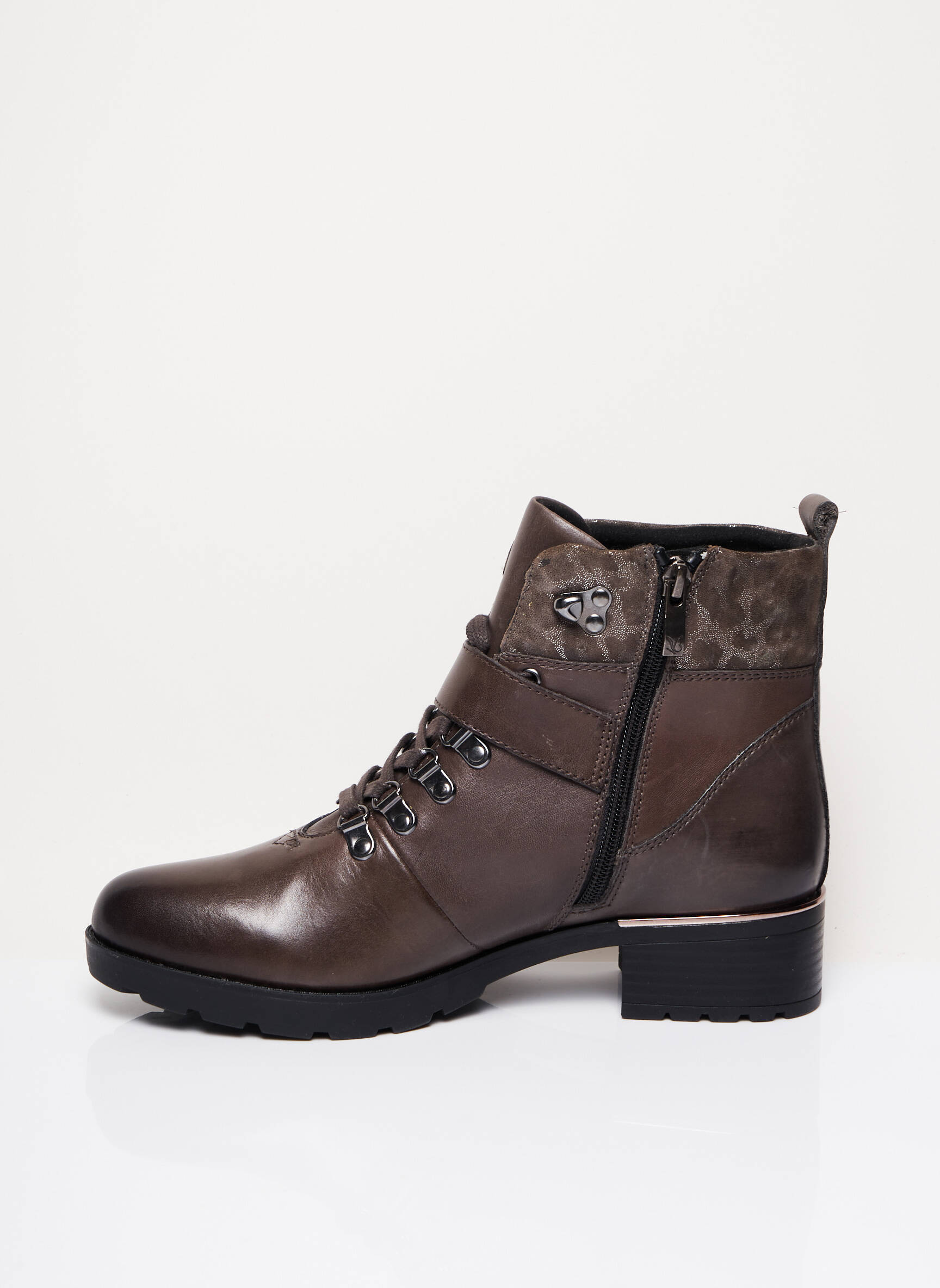 Caprice Bottines Femme couleur gris
