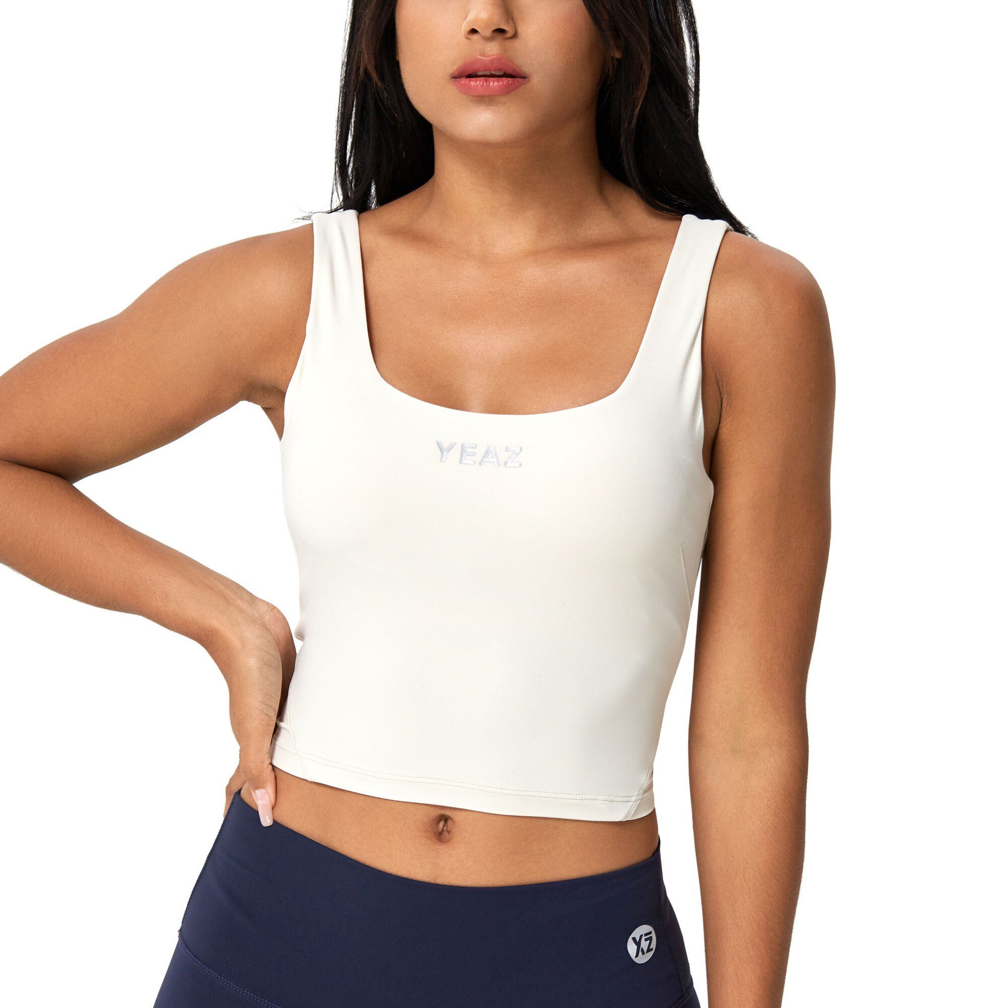 YEAZ Yogatop TODAY top (1-tlg) Innovative Materialien & ein sportliches Shape