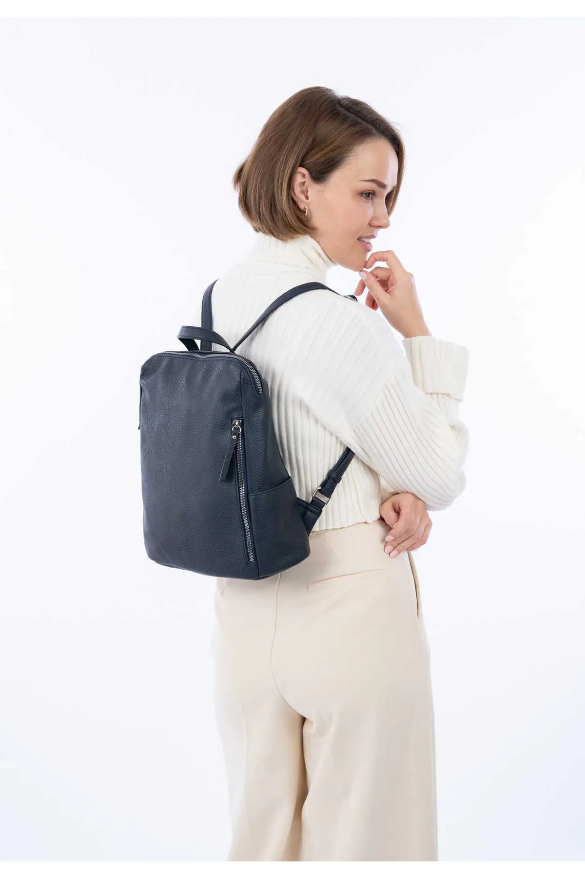 Emily & Noah  Rucksack - Blau - Unifarben