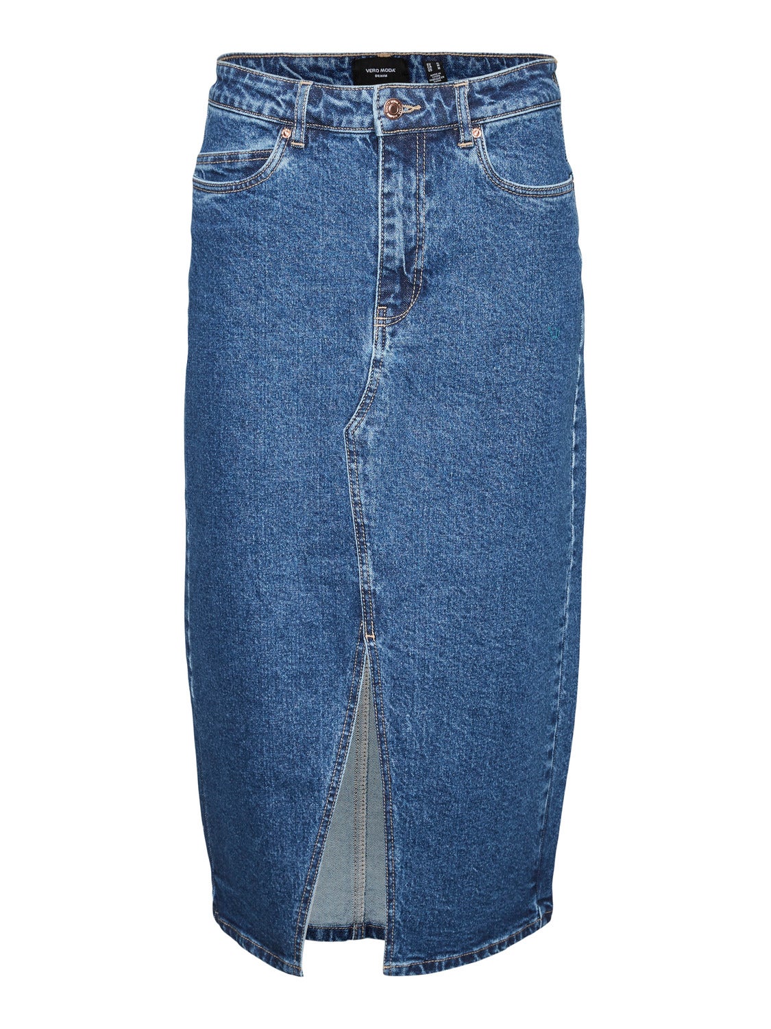 VMCVERI Hohe Taille Langer Rock