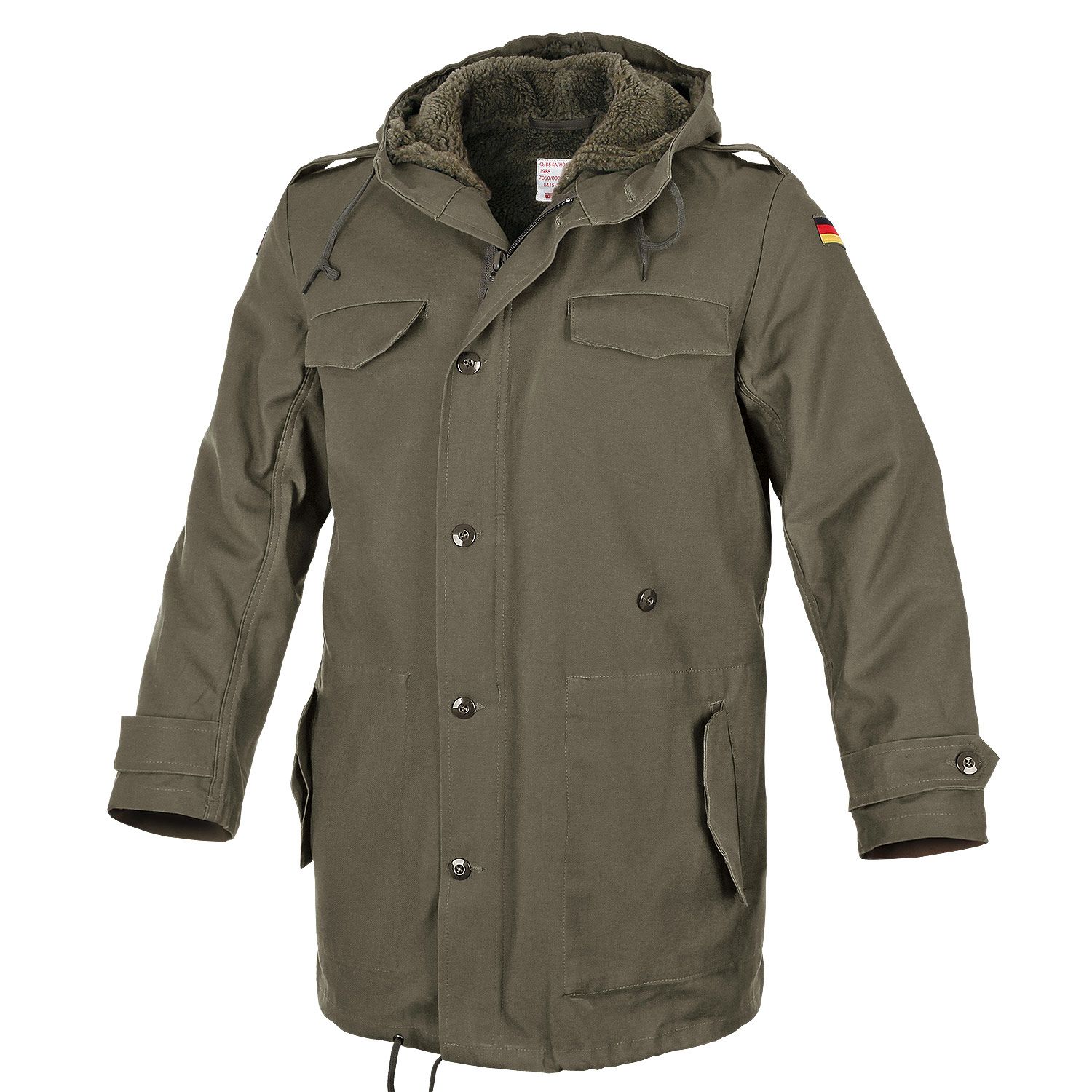 Bundeswehr Feldparka m. Futter