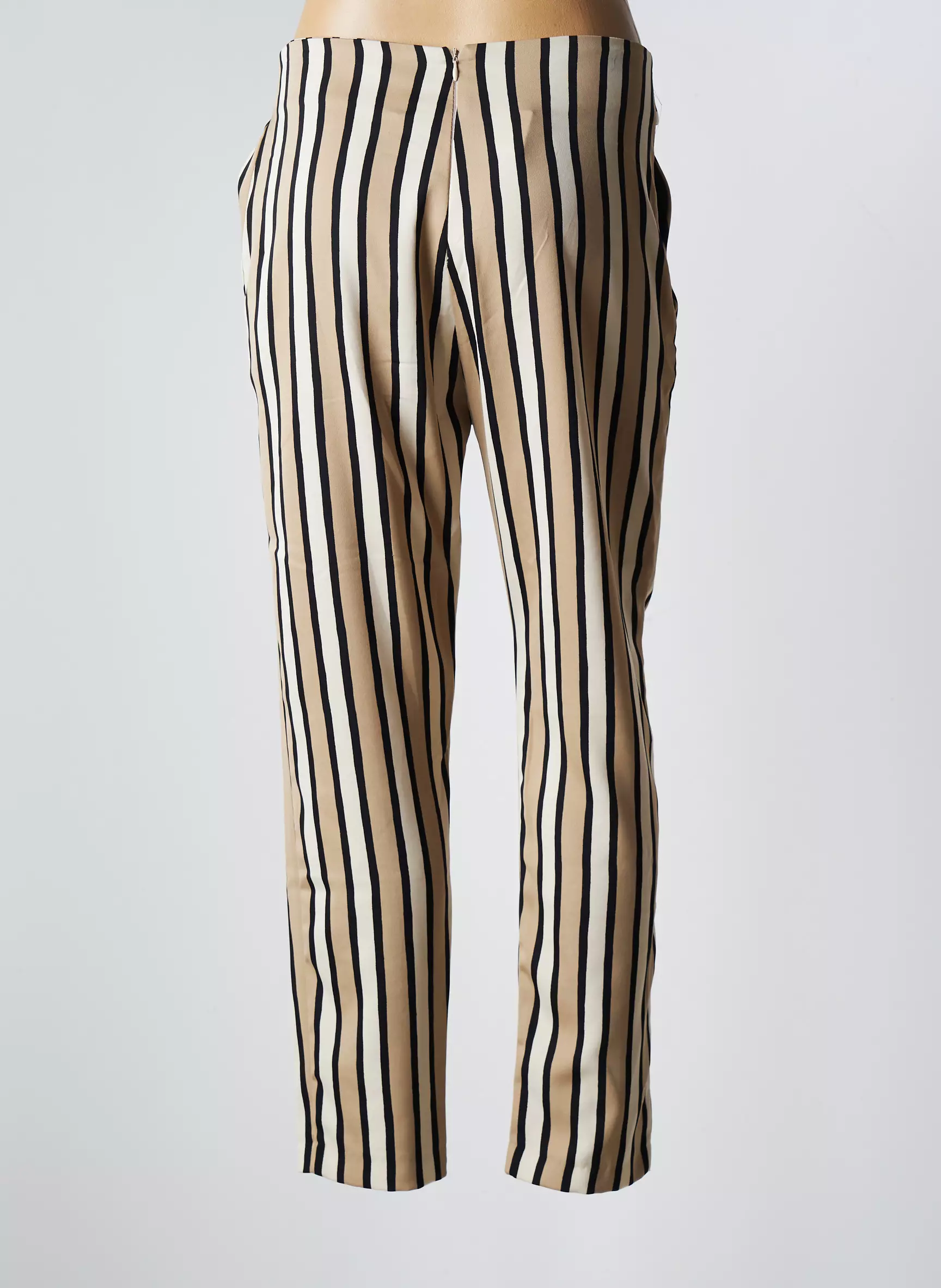 Rinascimento Pantalons Droits Femme couleur beige