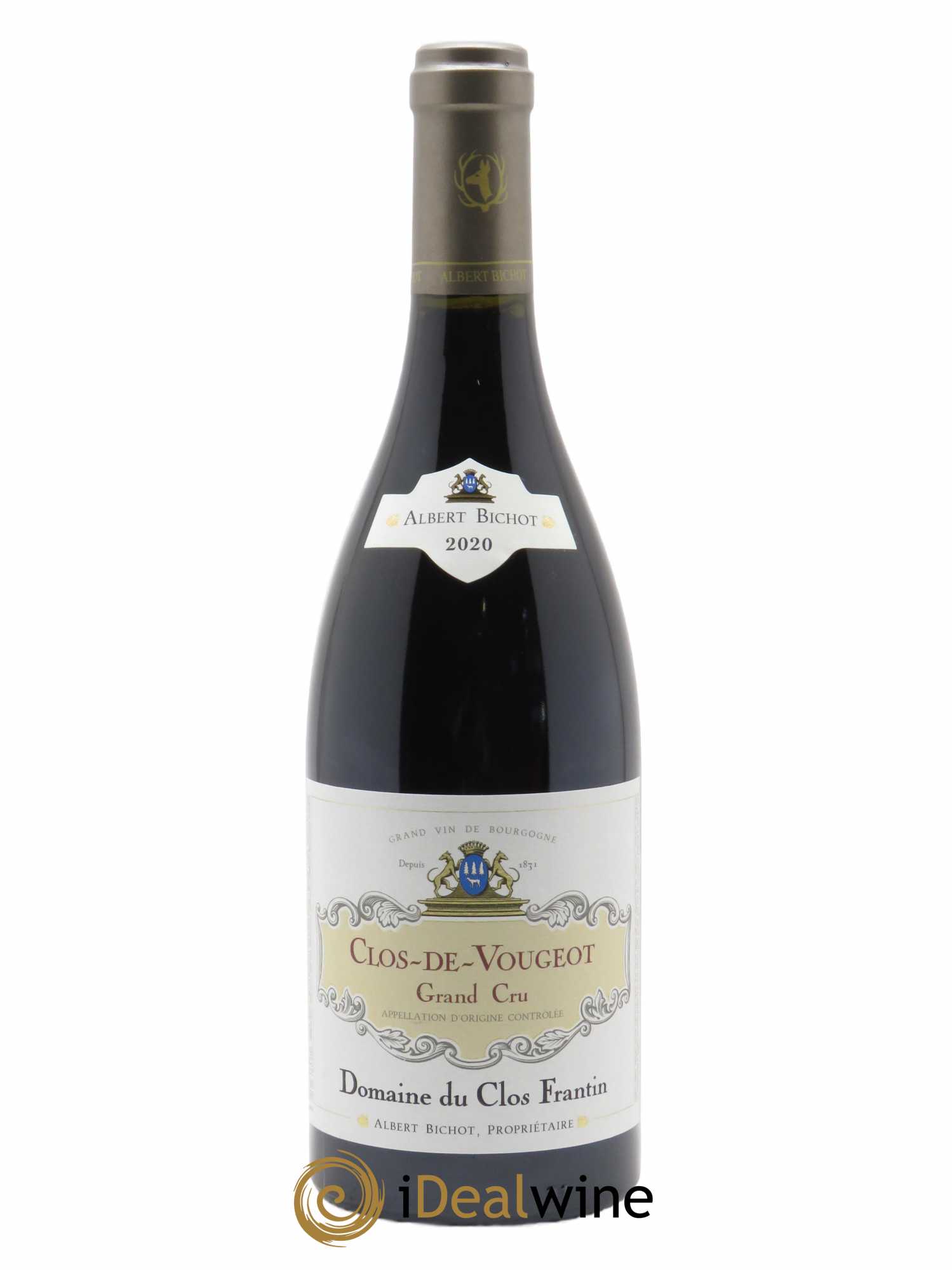 Clos de Vougeot Grand Cru Clos Frantin - Albert Bichot  2020 - Lot de 1 Bouteille