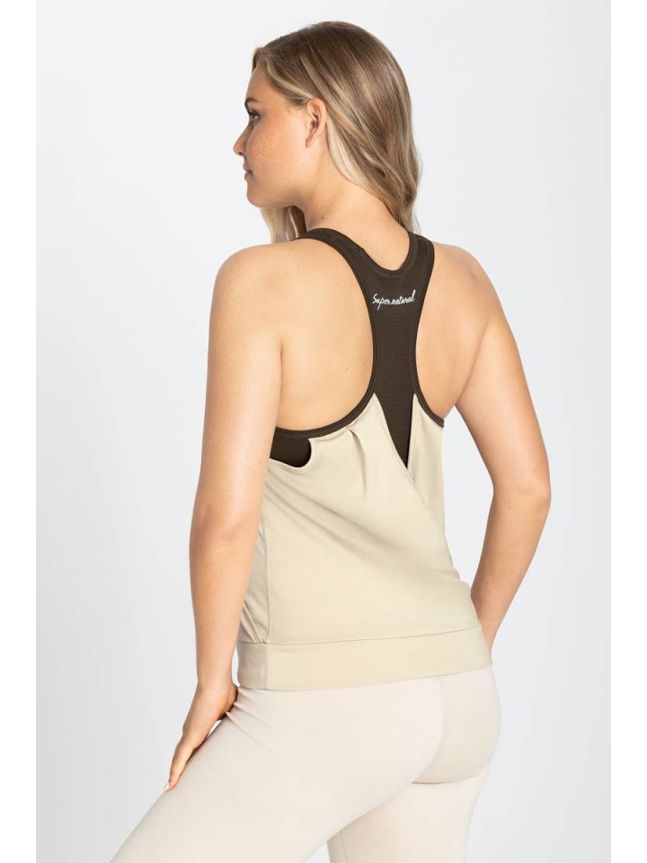 super.natural Merino Tanktop W LIQUID FLOW TANK in dark günstig kaufen