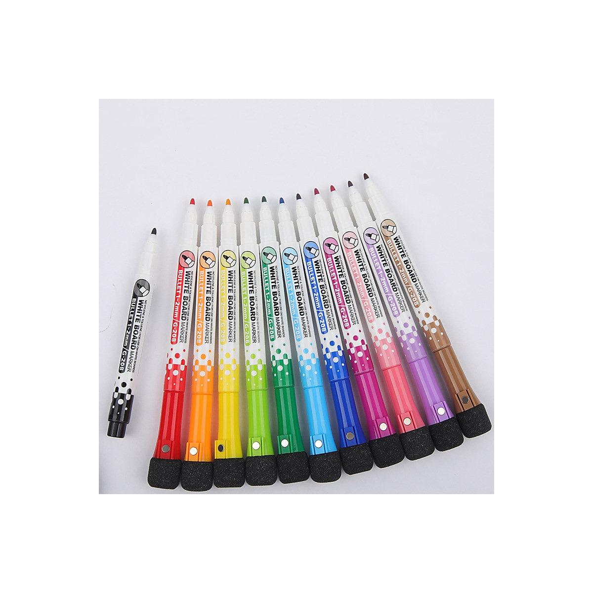 Magnetische Whiteboard-Farbstifte für Kinder Löschbarer und absorbierbarer Whiteboard-Malstift mit acht Farben
