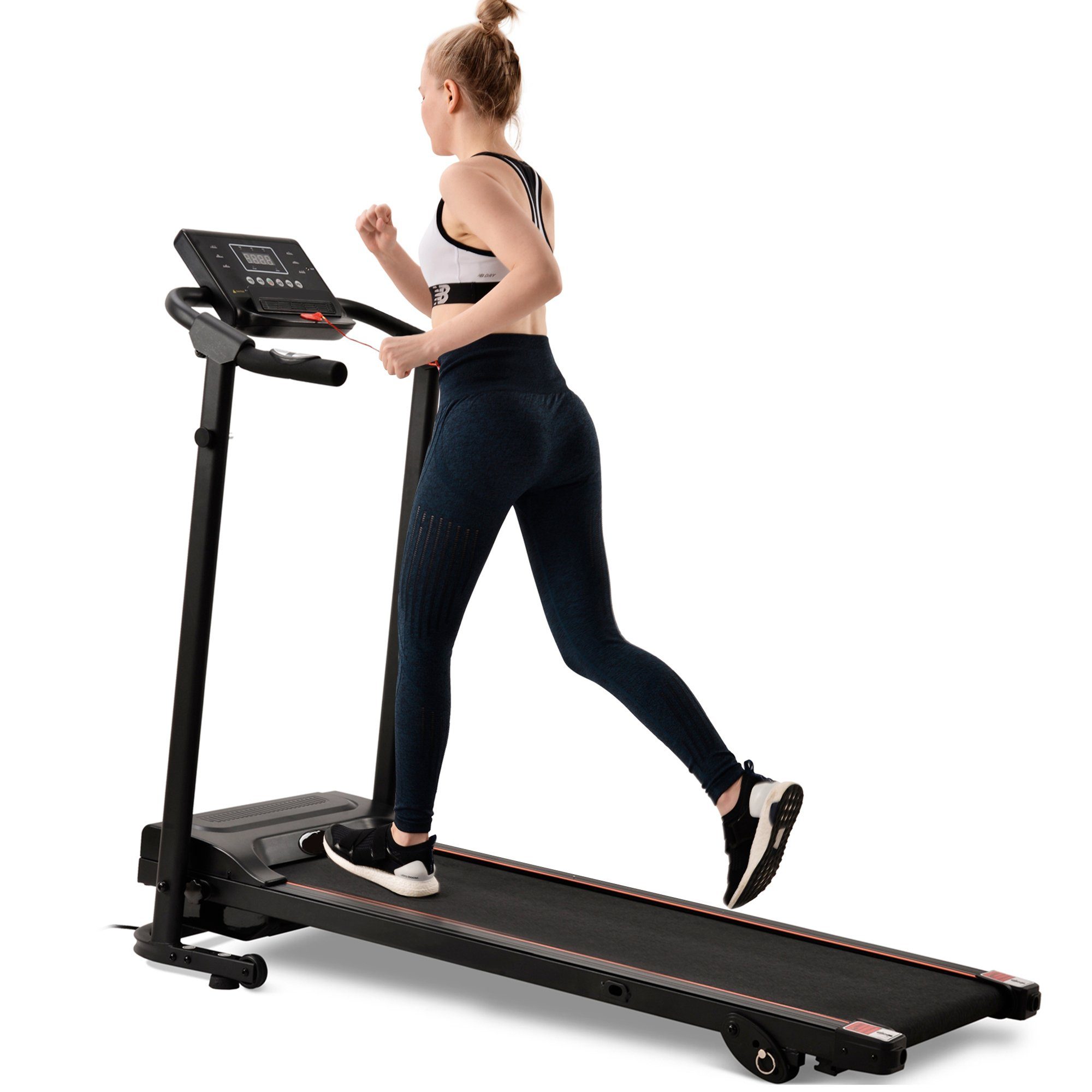Gotagee Laufband Faltbares Laufband Fitnesslaufband Heimlaufband Faltbar 1-12 km/h