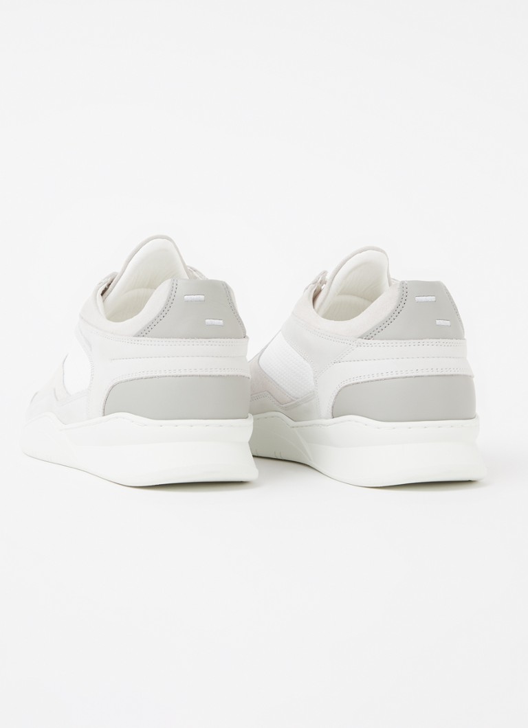Niskie trampki Filling Pieces ze skóry cielęcej zamszowej