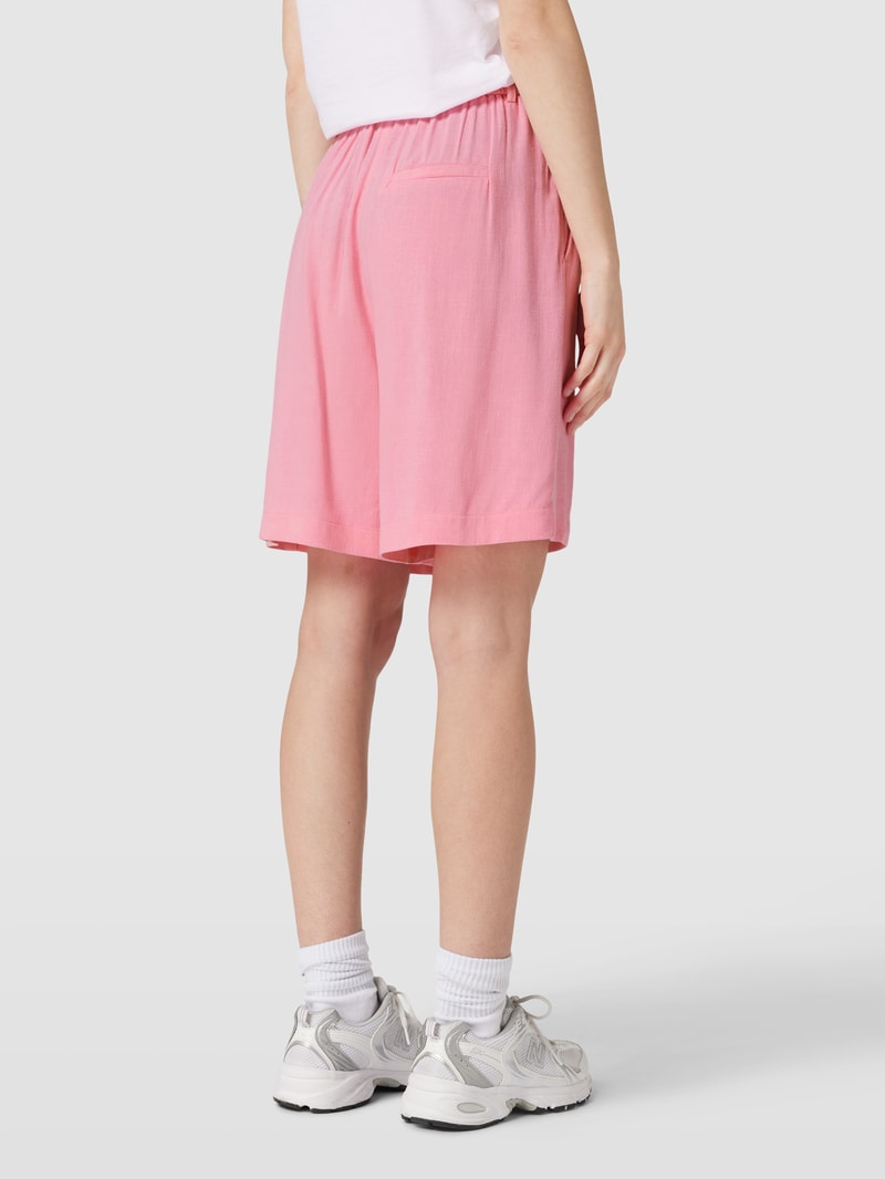 Shorts mit Bundfalten Modell 'VINSTY' in pink