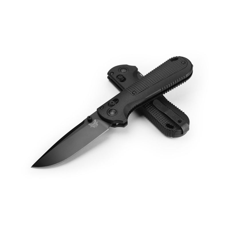 Benchmade Redoubt 430BK-02 Black Plain