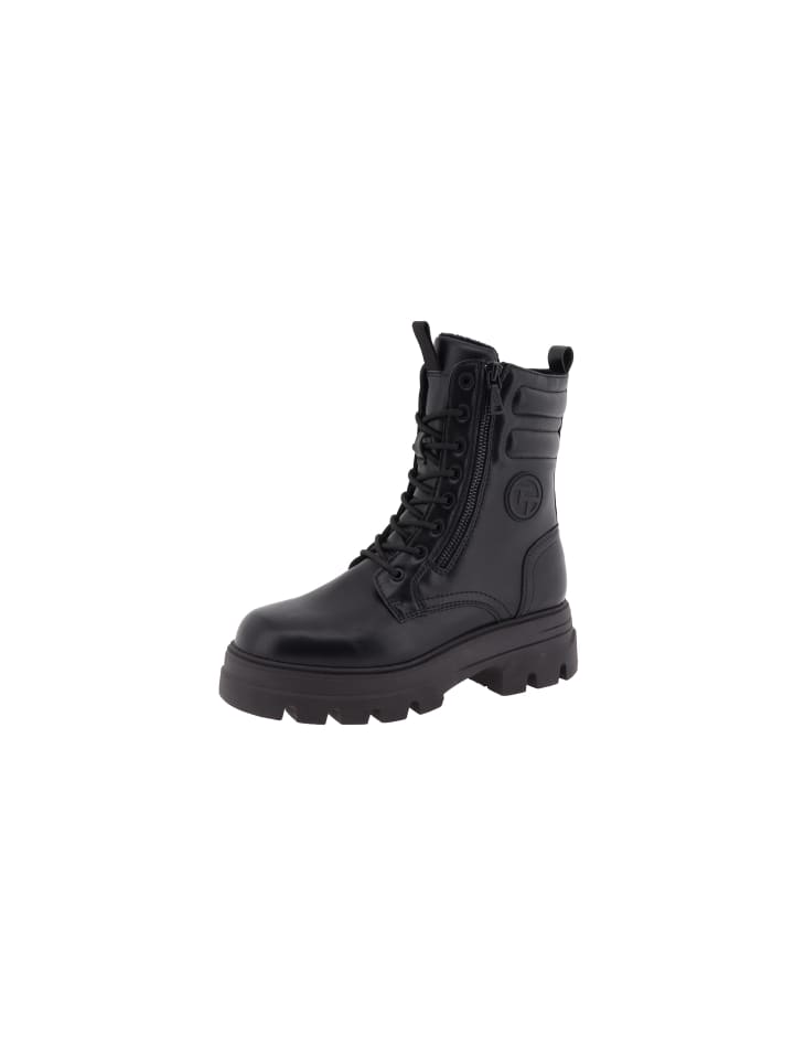 Tom Tailor Stiefel mit Warmfutter in Schwarz günstig kaufen