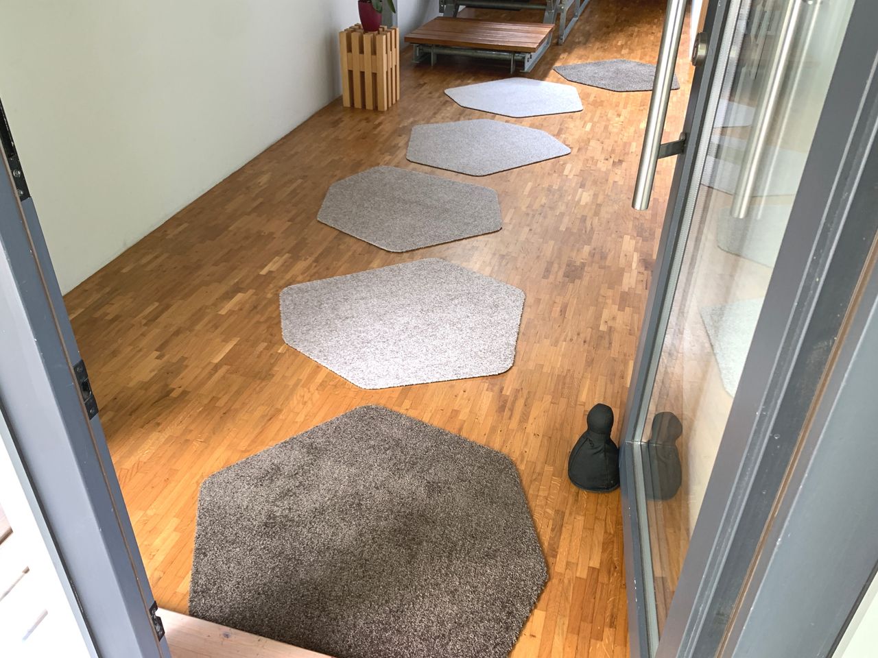 Keilbach Designprodukte Keilbach Schuhabstreifer, 82 x 74 cm, braun