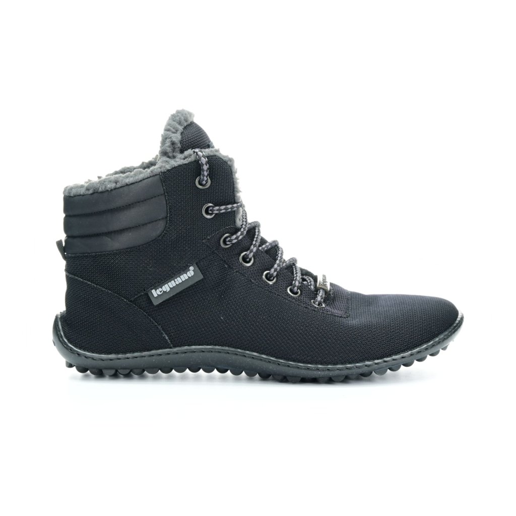 Leguano Kosmo Black Winterbarfußschuhe
