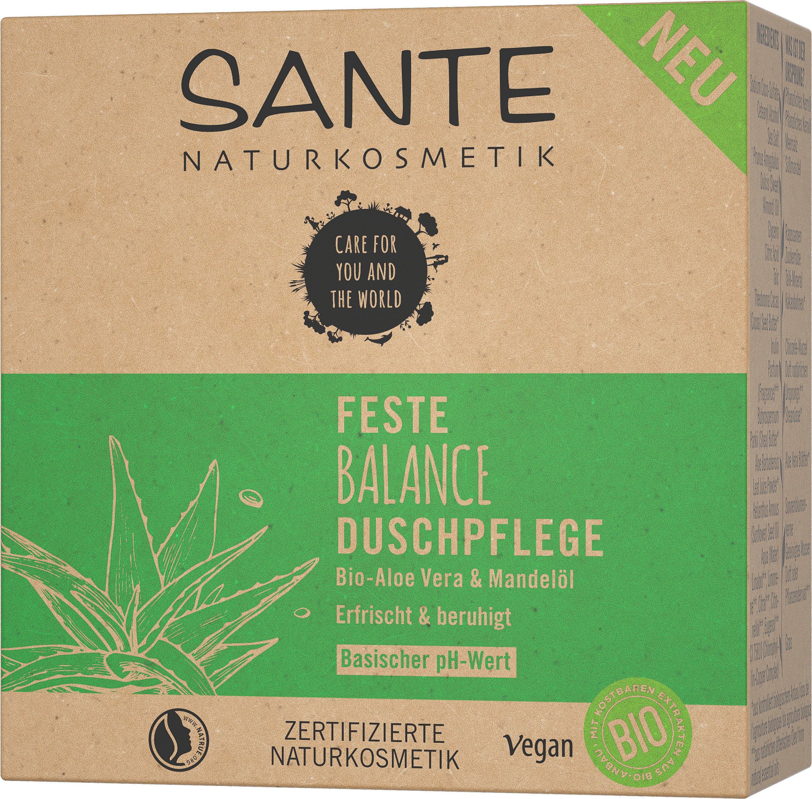 SANTE Feste Duschseife Feste Balance Duschpflege