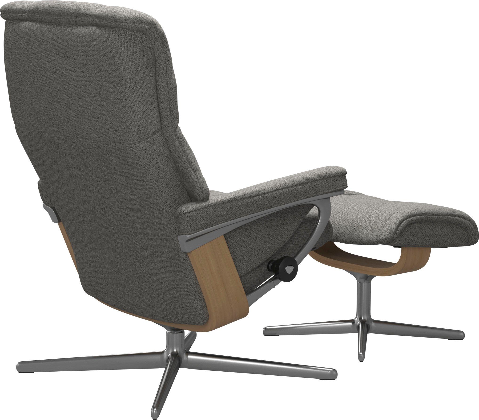 Stressless® Relaxsessel Mayfair, mit Cross Base, Größe S, M & L, Holzakzent Eiche