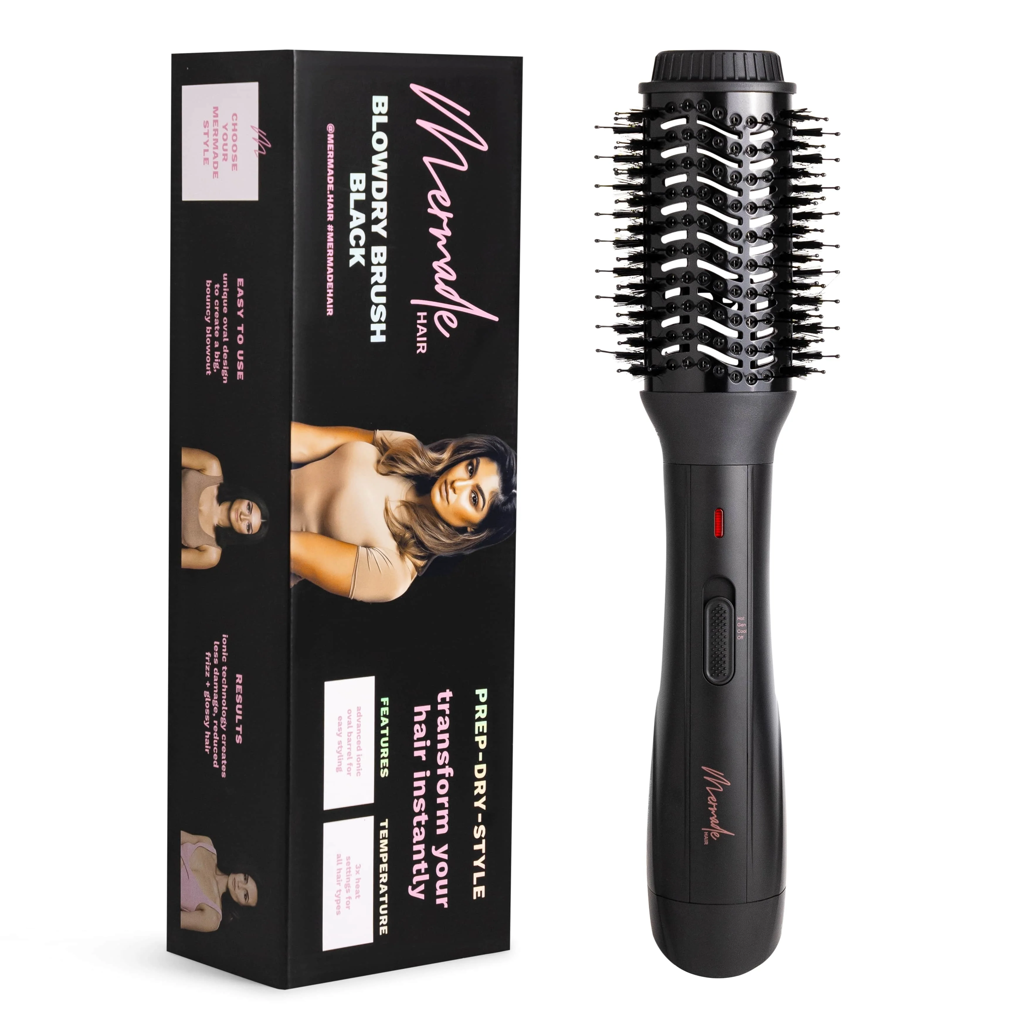 Cepillo secador de pelo - Cepillo eléctrico para el cabello