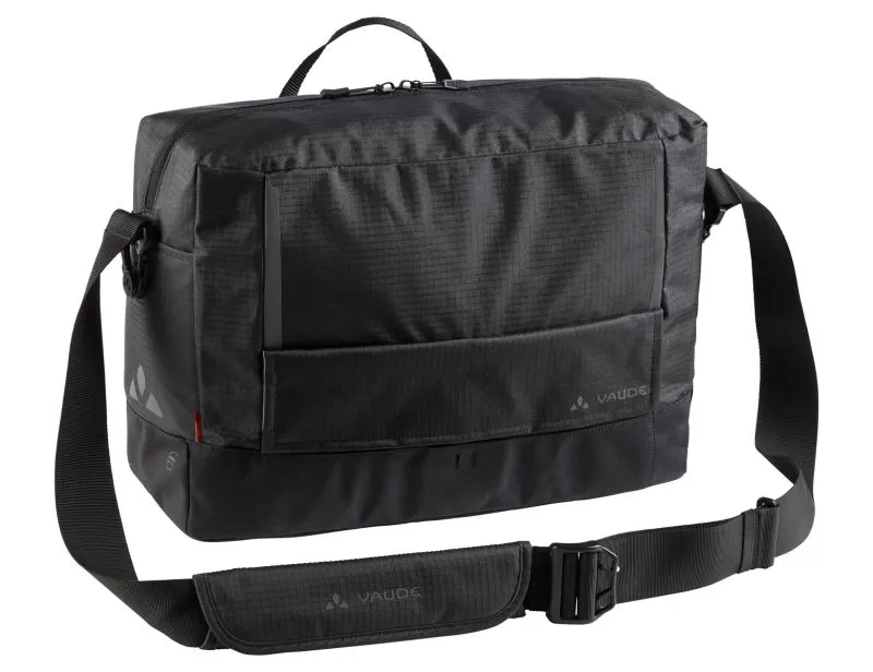 Vaude Fahrradtasche Cyclist Messenger Waxed L 15 Liter - Black
