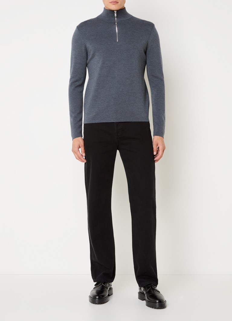 Sandro Fine-knit merino wool pullover