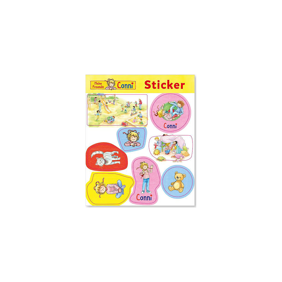 Sticker Conni mit 8 Motiven