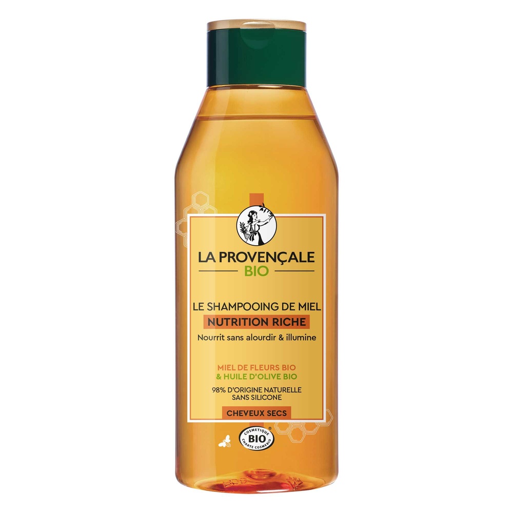 La Provençale La Provençale Le Shampooing de Miel Nutrition Riche 250ml Shampooing de Miel Nutrition Riche cheveux secs certifié bio