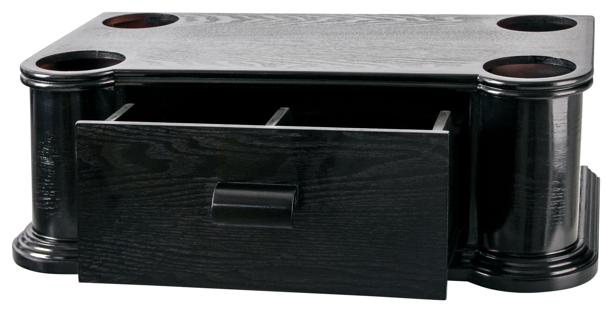 Beatfoxx GoldenAge XXL Jukebox mit Plattenspieler inkl. Untergestell Stereoanlage (UKW/MW-Radio, 60 W, Retro Musikbox mit LED-Beleuchtung, CD-Player, Bluetooth, USB-SD, AUX)