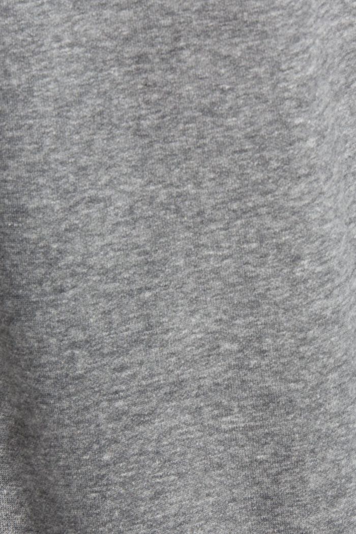 Hoodie-Kleid in Longform