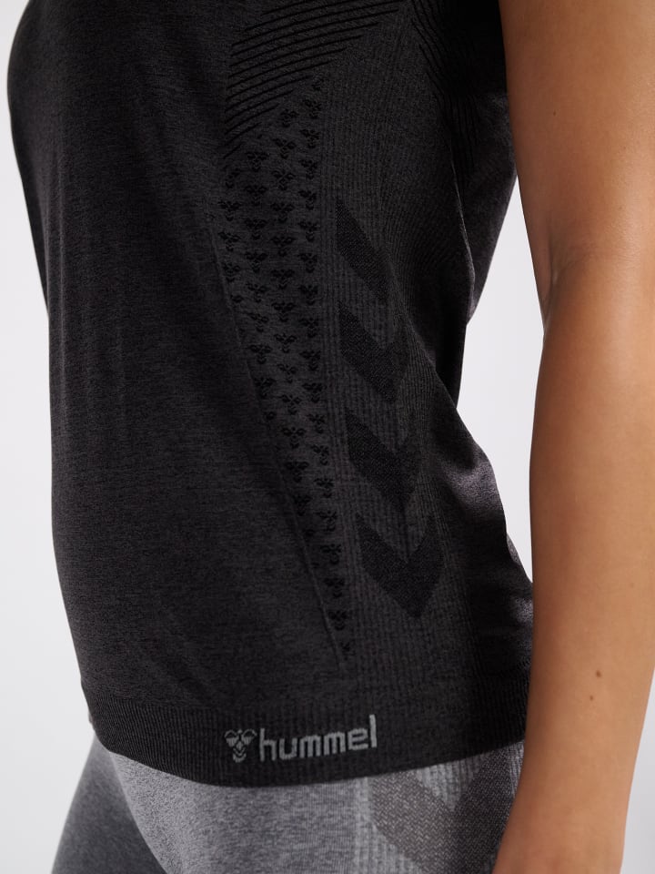 Hummel Hummel T-Shirt Raglanärmel Hmlci Damen in BLACK MELANGE günstig kaufen