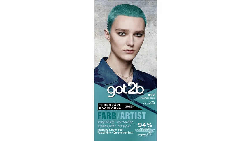 GOT2B FARB\/ARTIST Temporäre Haarfarbe 094 - blueberry lila