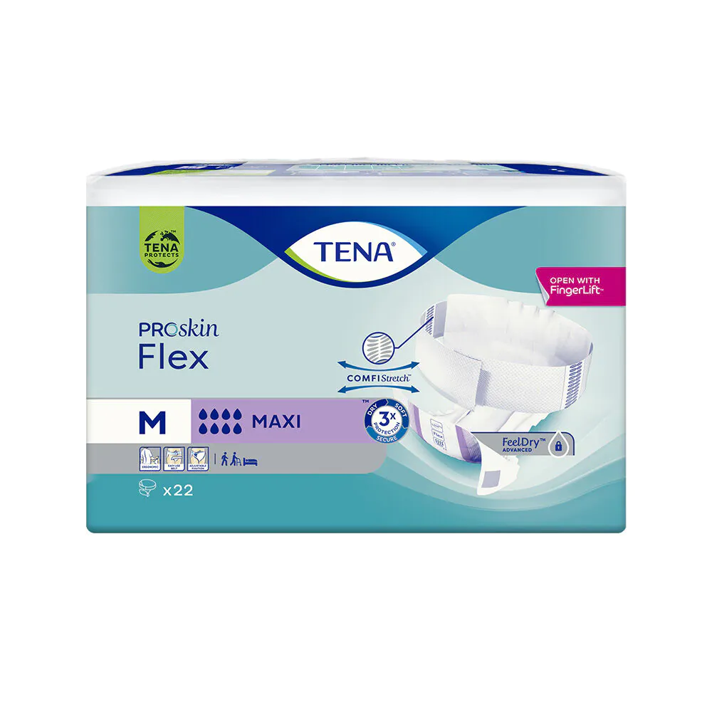 „Tena Flex ProSkin Maxi“, sauskelnės suaugusiesiems, 71–102 cm, vidutinio dydžio