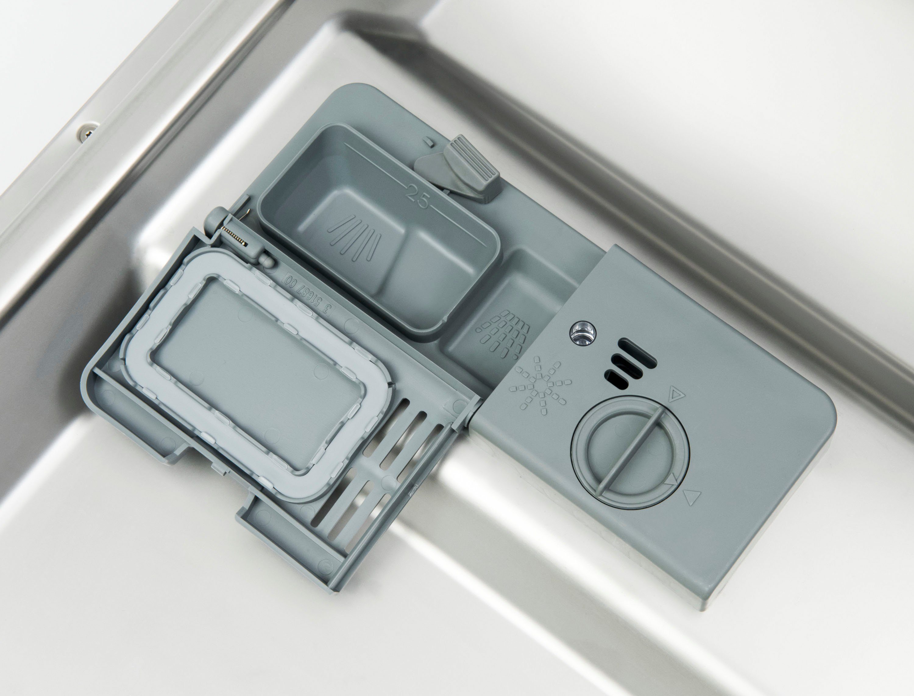 Amica teilintegrierbarer Geschirrspüler, EGSP 14895-1 E, 10 Maßgedecke, Energiesparfunktion ECO