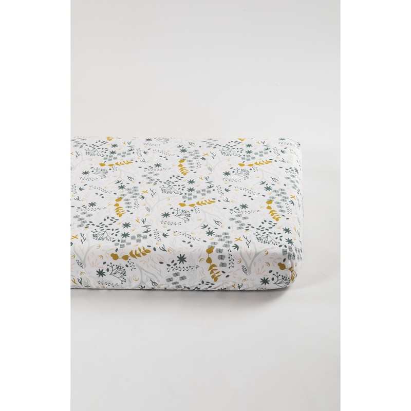 Drap housse Coton Bio pour Lit bébé Yukari