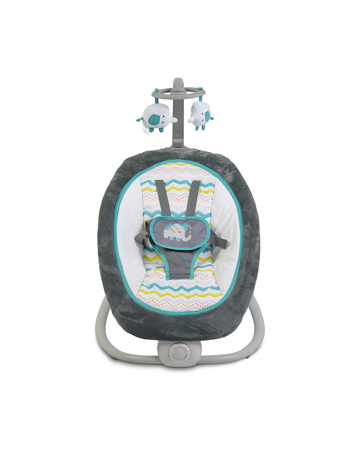 Babywippe Remy Schwingfunktion, Sitzhöhe verstellbar, Vibration, Musik Babywippen