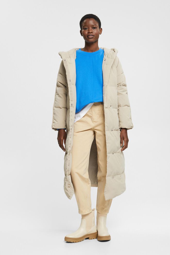 Puffer Coat in Longform