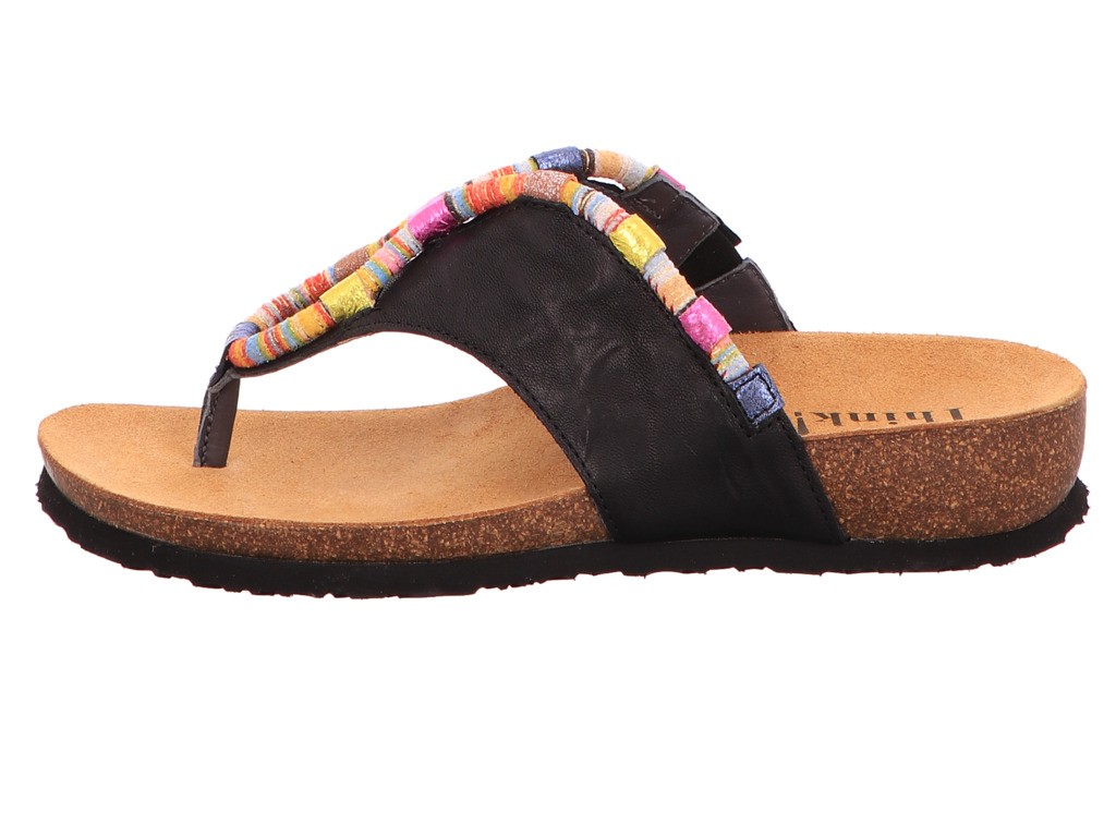 THINK Komfort Sandalen schwarz
