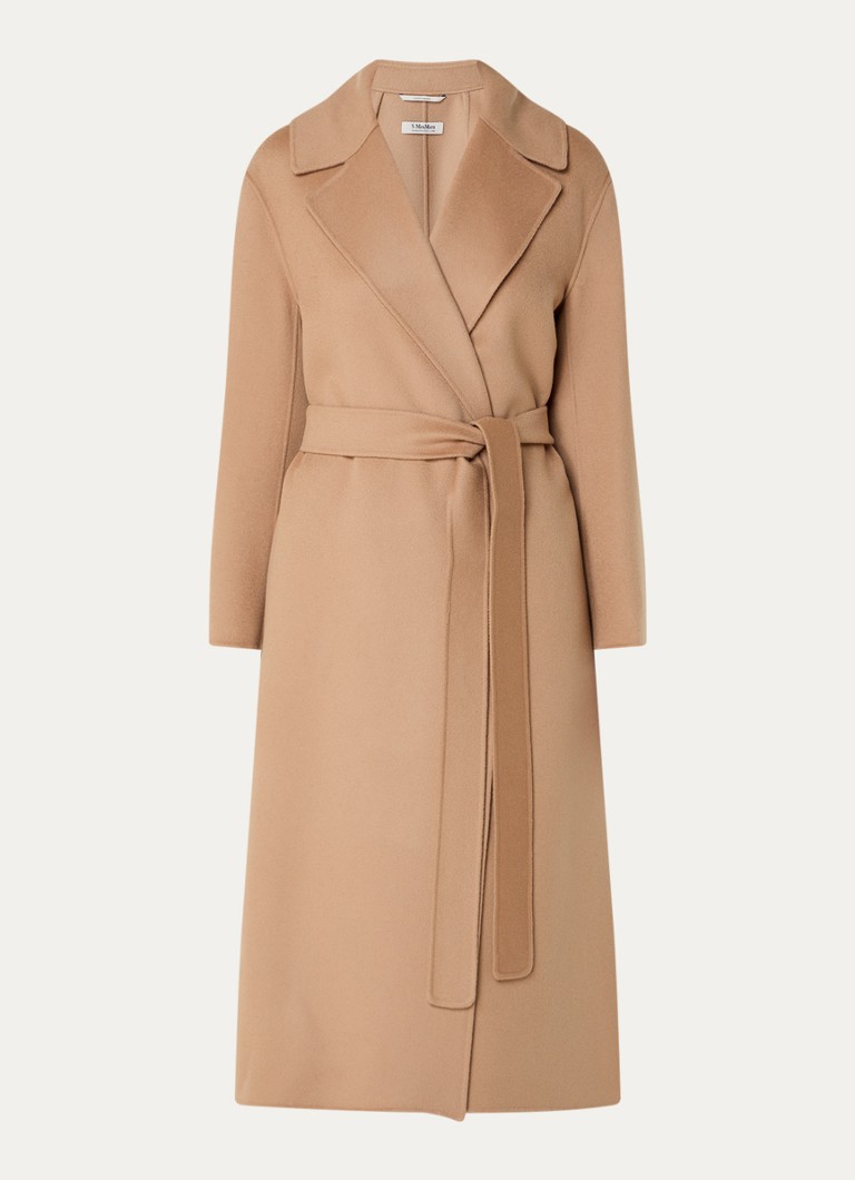 MaxMara Livia -villatakki, jossa solmittava vyö