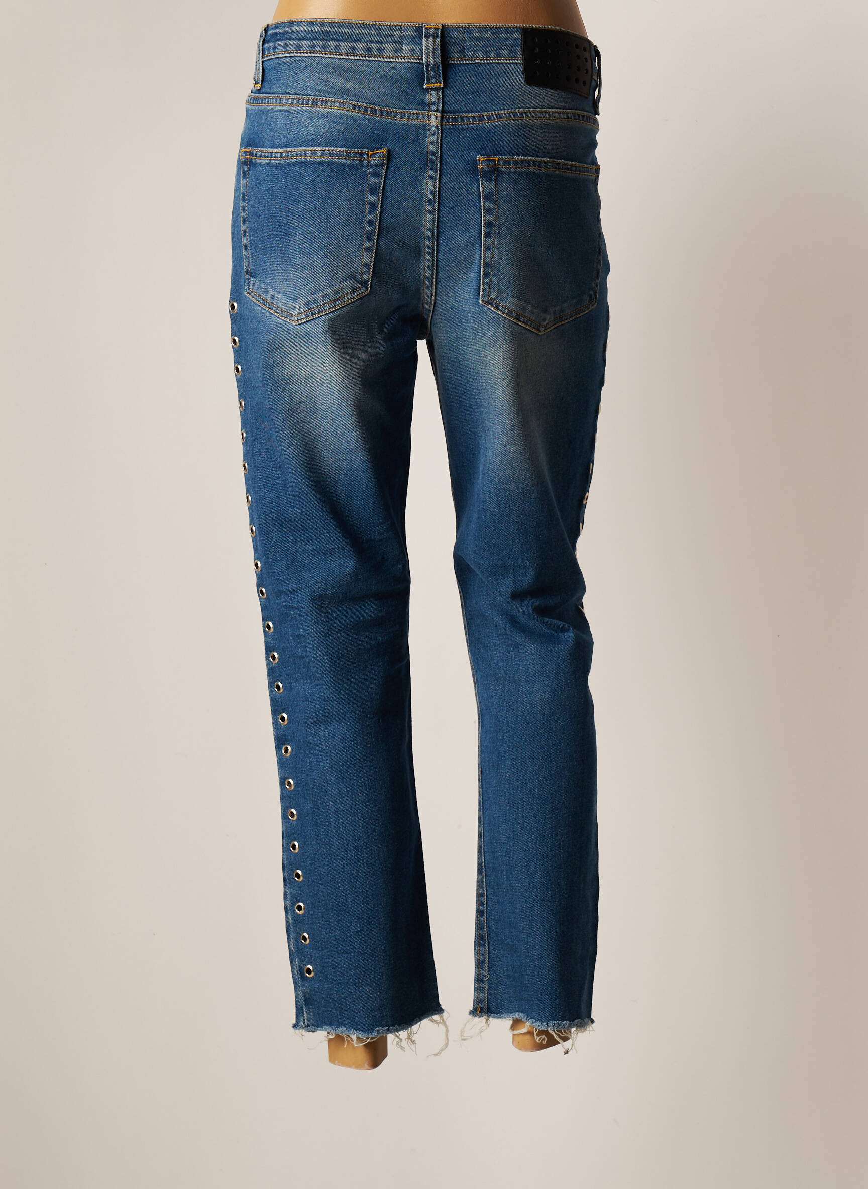 Unique Dnm Jeans Coupe Droite Femme couleur bleu