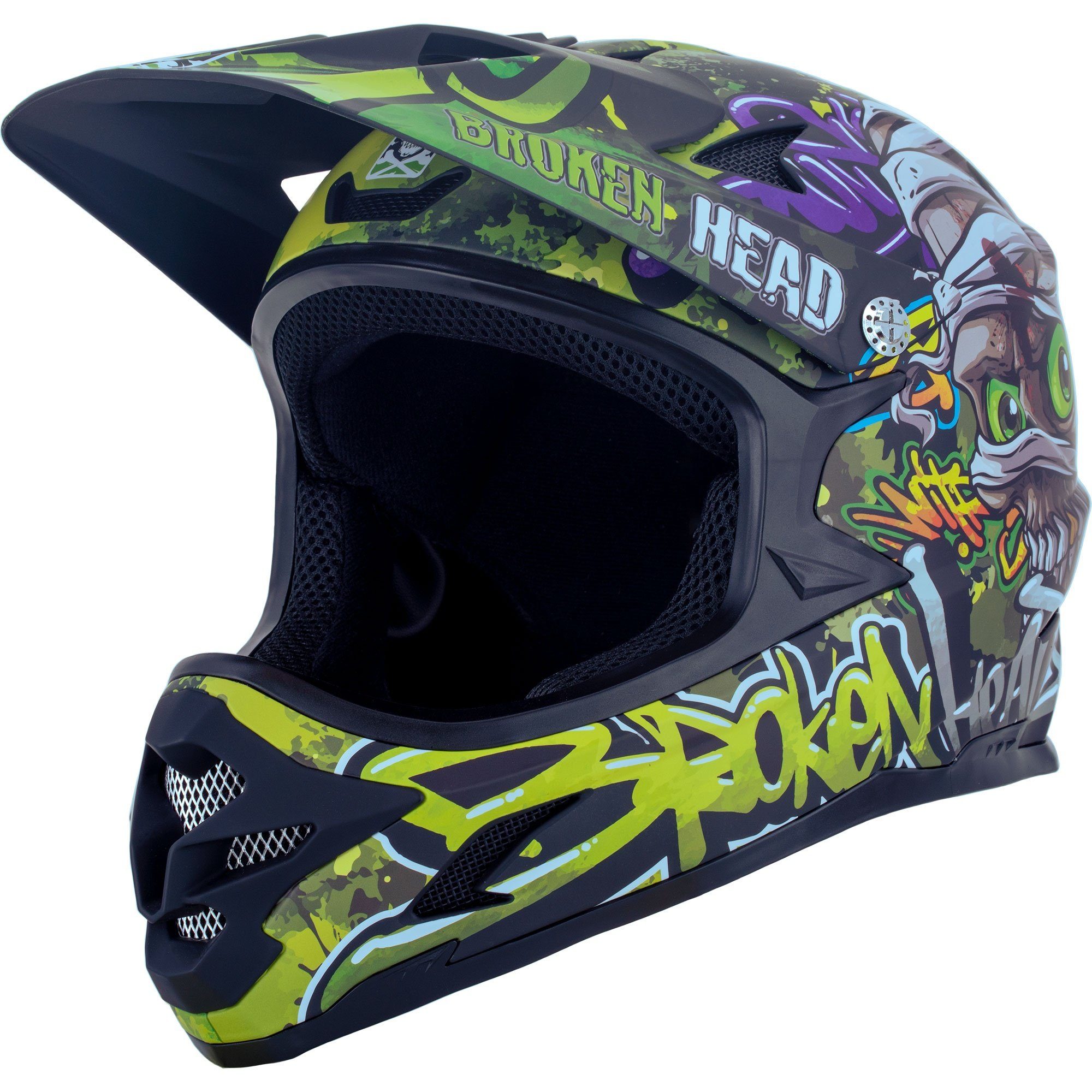 Broken Head Mountainbikehelm Headshot