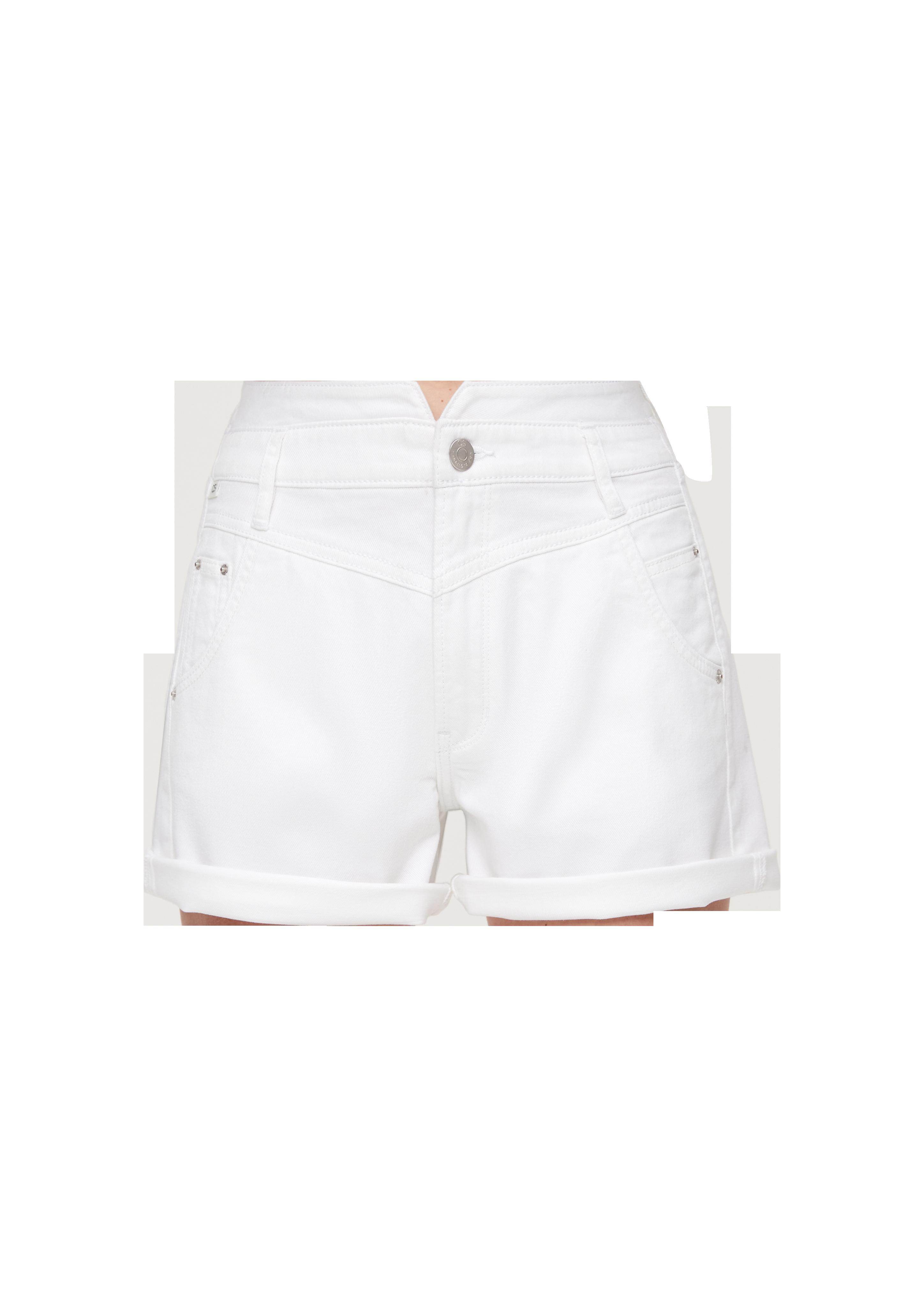 Jeans-Shorts Mom / Relaxed Fit / High Rise / Straight Leg  2131172-0100