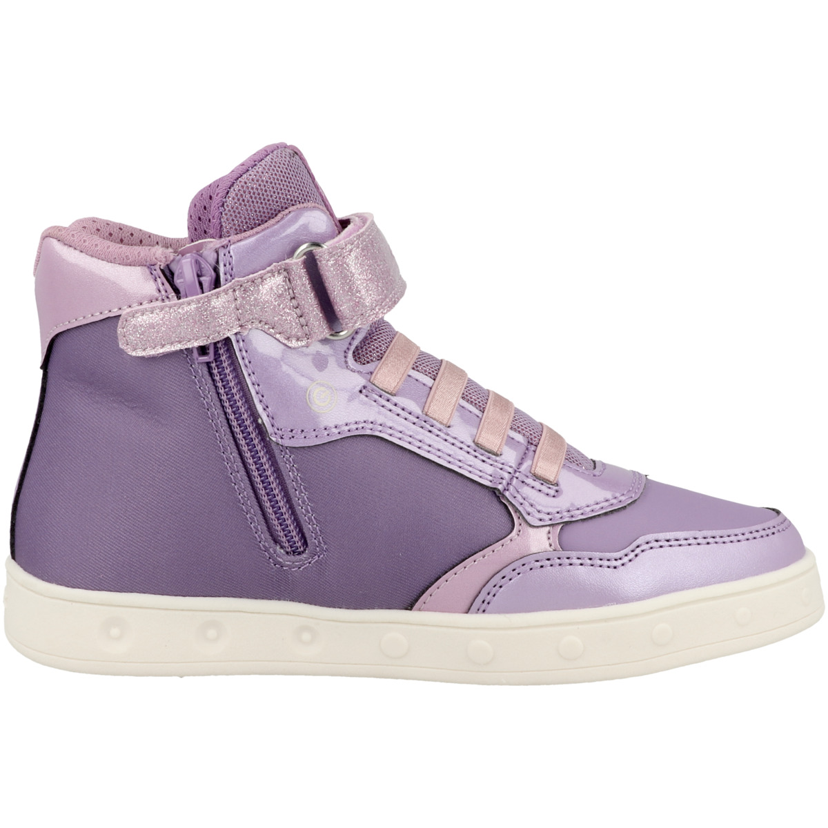 Geox J Skylin G. G Sneaker mid lila