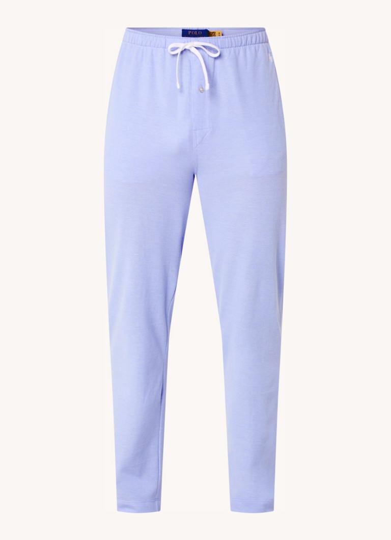 Ralph Lauren pajama bottoms with logo print and side pockets