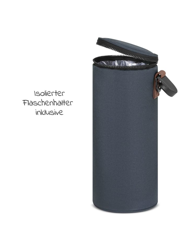 ABC-Design Wickeltasche Urban - inkl. Wickelunterlage & viel in blau,silber günstig kaufen onesize