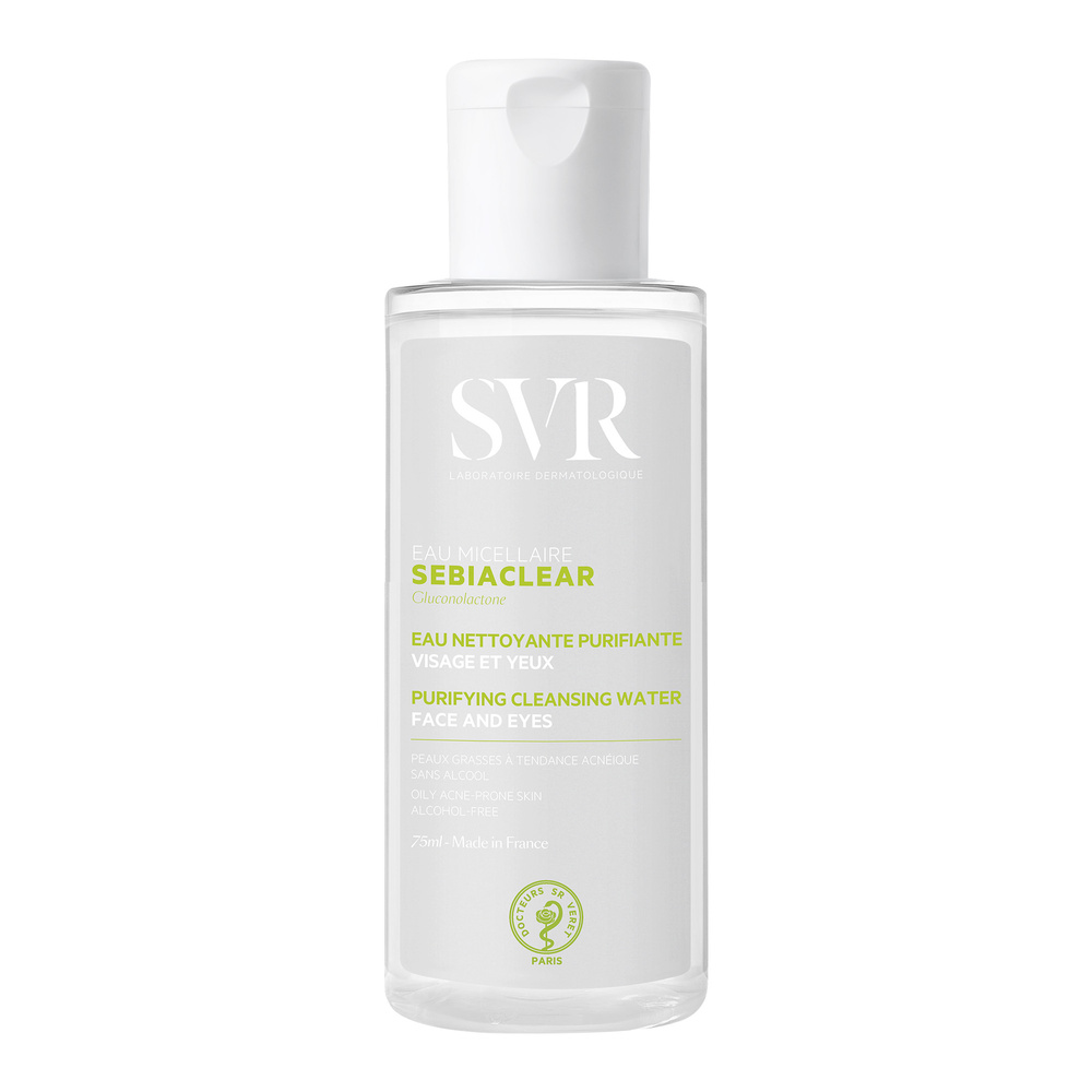 laboratoires svr Sebiaclear Eau Micellaire 75ml Démaquillant et Nettoyant