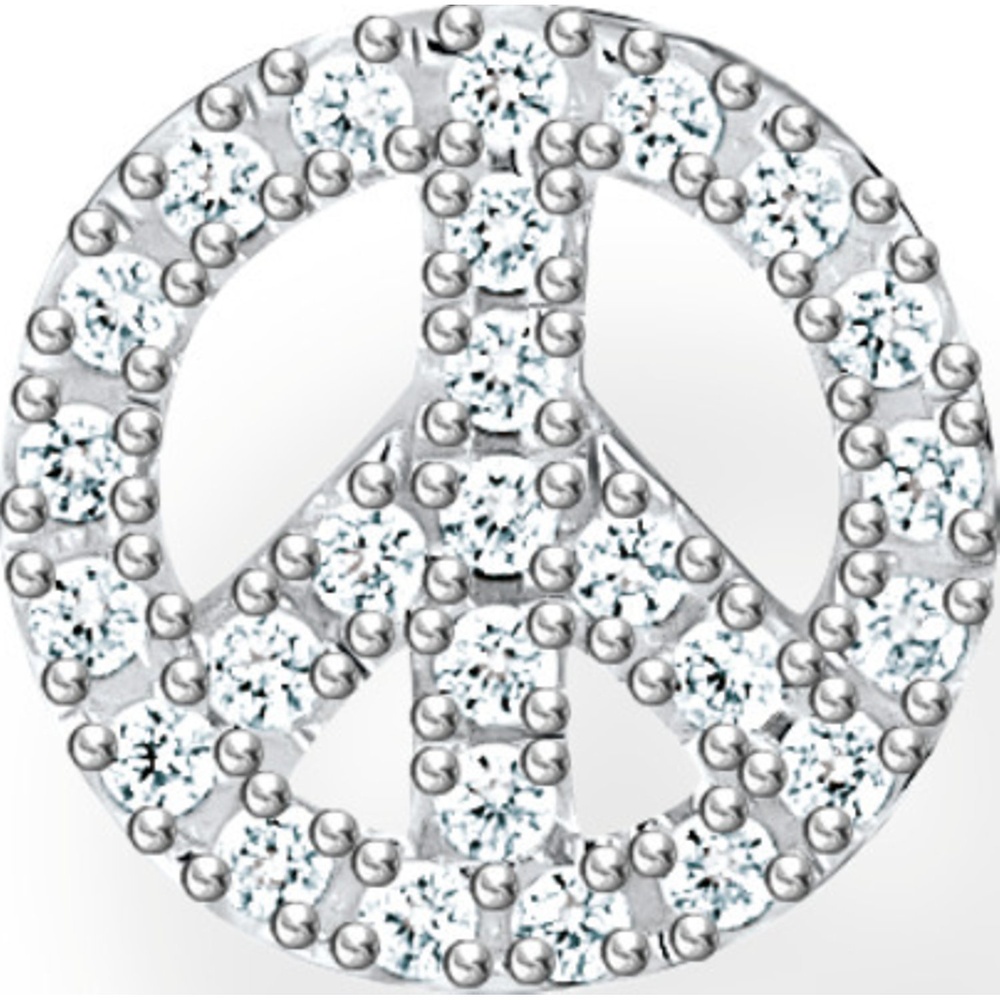 Thomas Sabo Boucle d'oreille unique 925 Argent, Émail Boucles d'oreilles