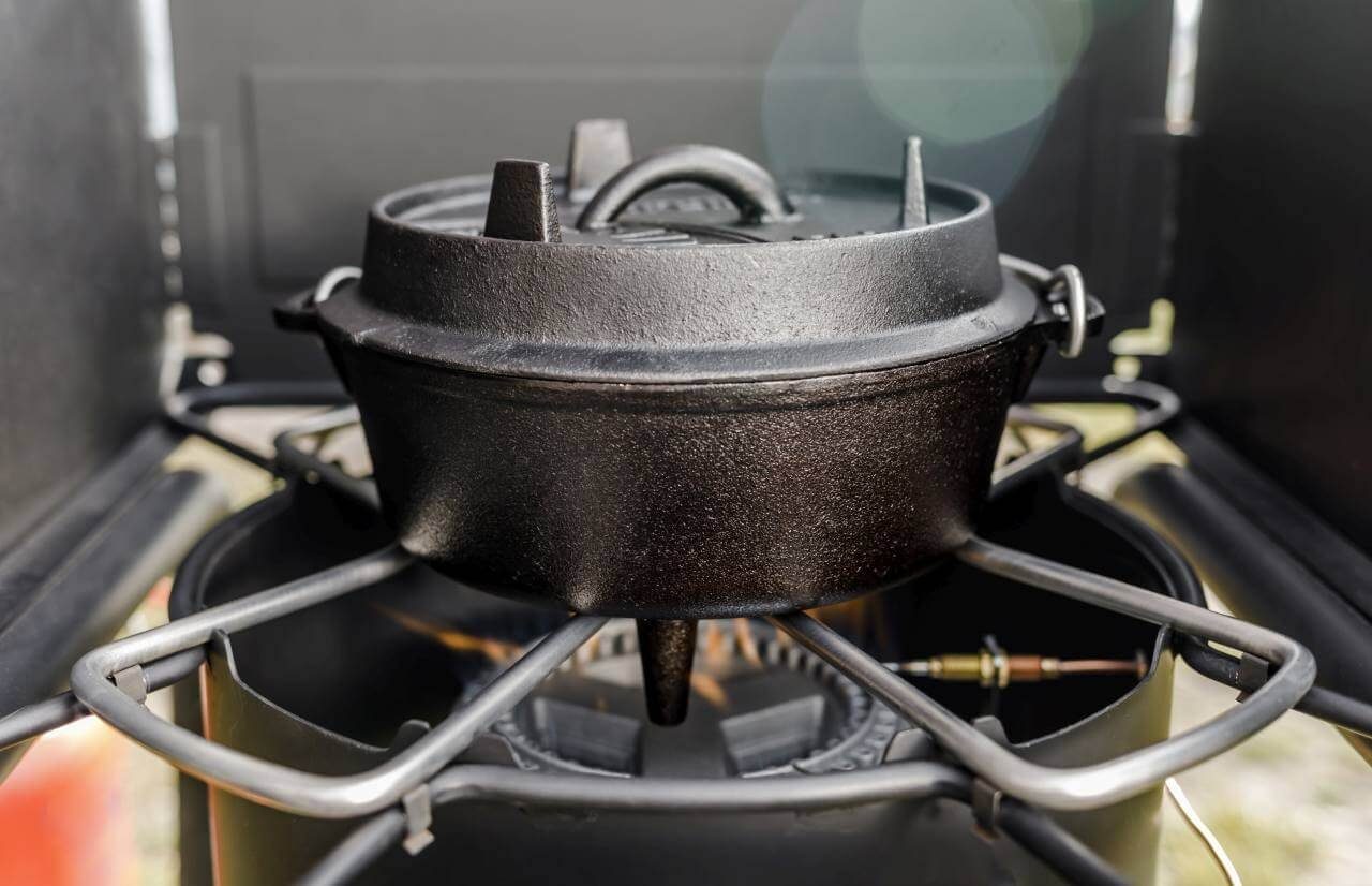 Petromax Gasgrill, Gastisch Einzelbrenner ge45-s für Feuertopf