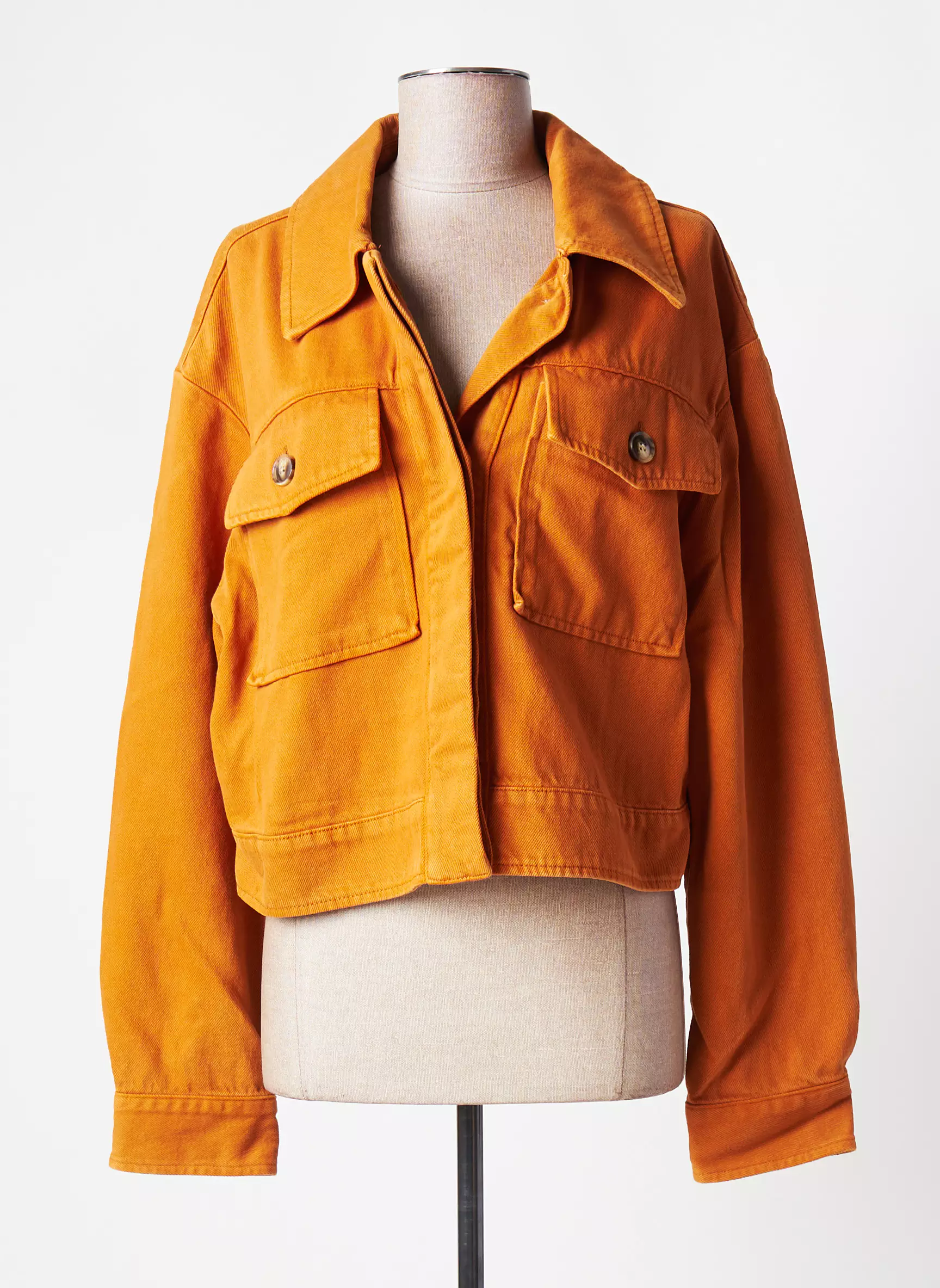 Edc Vestecasual Femme couleur orange