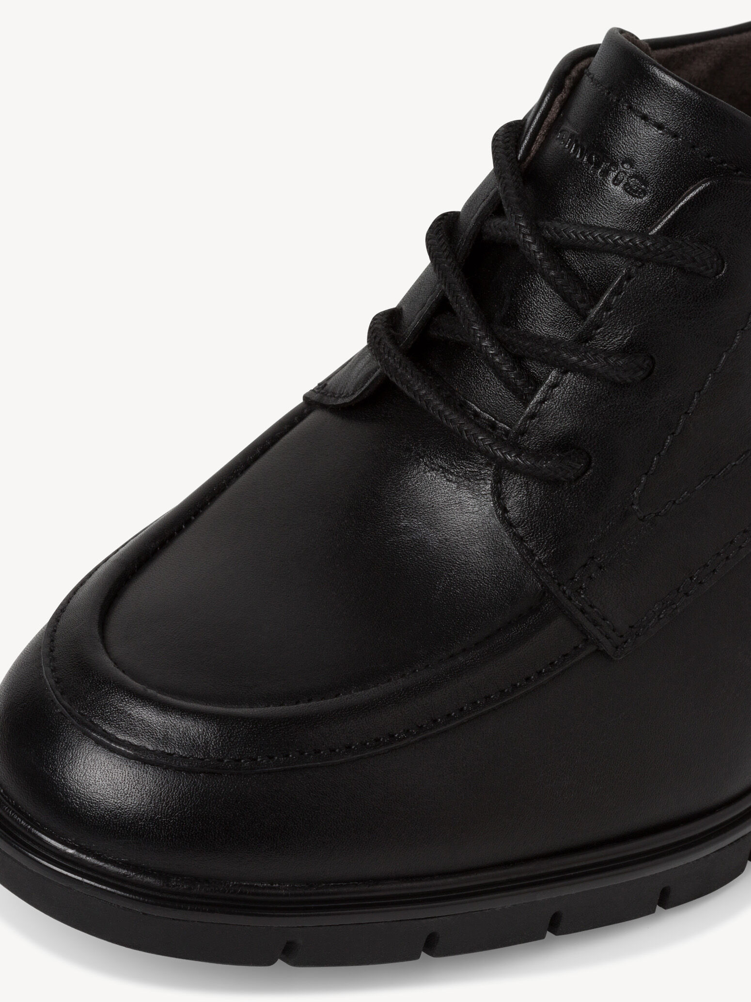 Trotteur en cuir - noir