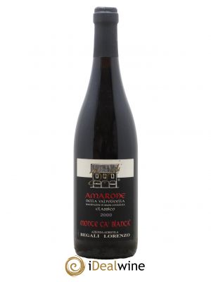Italie Amarone Monte Cà Bianca Begali Lorenzo 2000 - Lot de 1 Bouteille