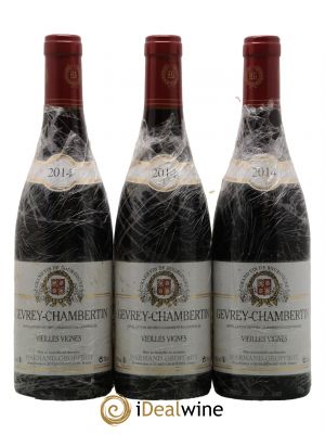 Gevrey-Chambertin Vieilles vignes Harmand-Geoffroy (Domaine)  2014 - Lot de 3 Bouteilles